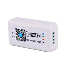 Nuevo controlador elegante de WiFi RGB LED para la luz de tira del LED conveniente para el uso de la aplicación del teléfono móvil con precio de fábrica